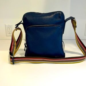 Paul Smith Shoulder Bag in blue with signature strap